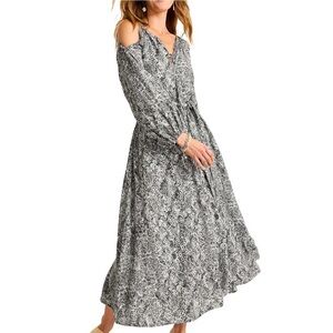 Playa Python Cold Shoulder Women's Dress